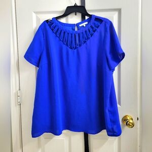 Skies are Blue Blouse
